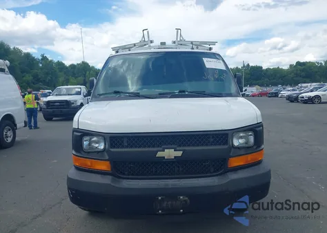 2015 Chevrolet Express 2500 Work Van из США, поврежденный, VIN 1GCWGFCF6F1151954
